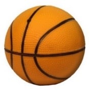 Basket ball: soft rubber touch